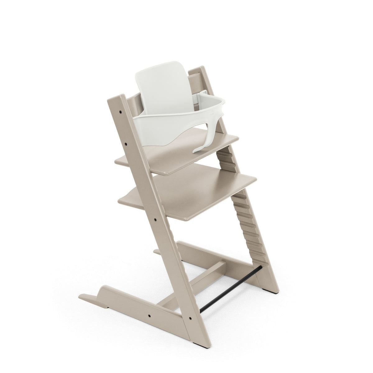 Silla Tripp Trapp mas baby set en color blanco