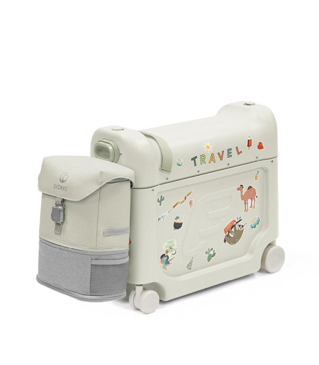 Kit de viaje Stokke® JetKids™ Maleta y mochila Sea Green