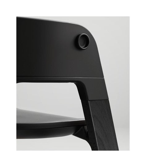 stokke steps black oak Silla Stokke® Steps™ Black-Black – Stokke Mexico