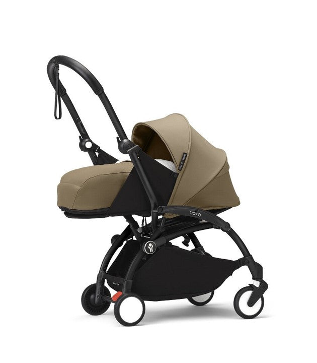 Cochecito Stokke® YOYO³ Negro con pack recién nacido 0+