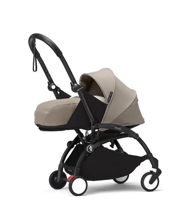 Cochecito Stokke® YOYO³ Negro con pack recién nacido 0+