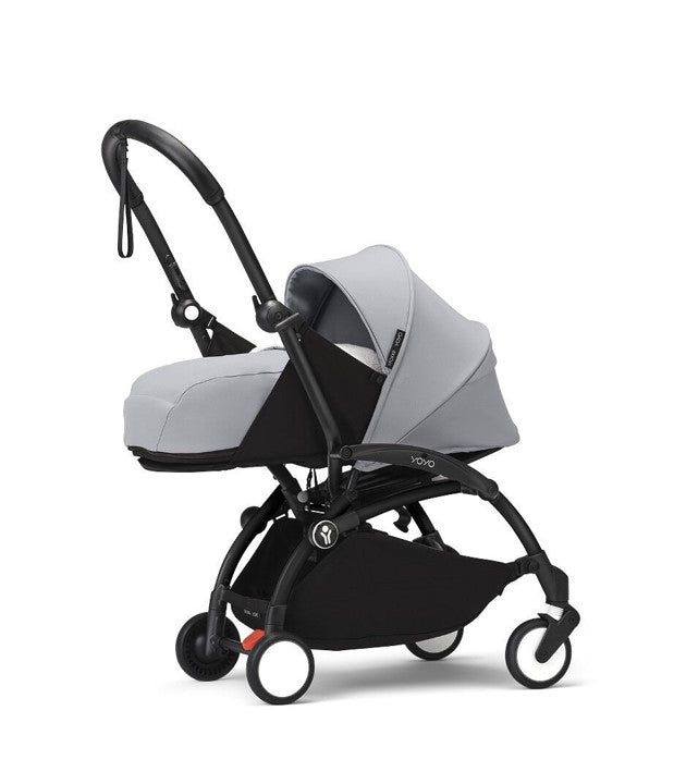 Cochecito Stokke® YOYO³ Negro con pack recién nacido 0+
