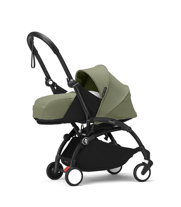 Cochecito Stokke® YOYO³ Negro con pack recién nacido 0+