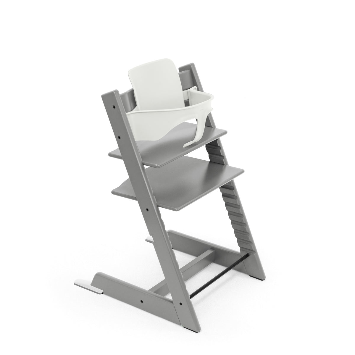 Silla Tripp Trapp mas baby set en color blanco