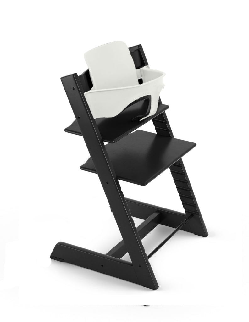 Silla Tripp Trapp mas baby set en color blanco