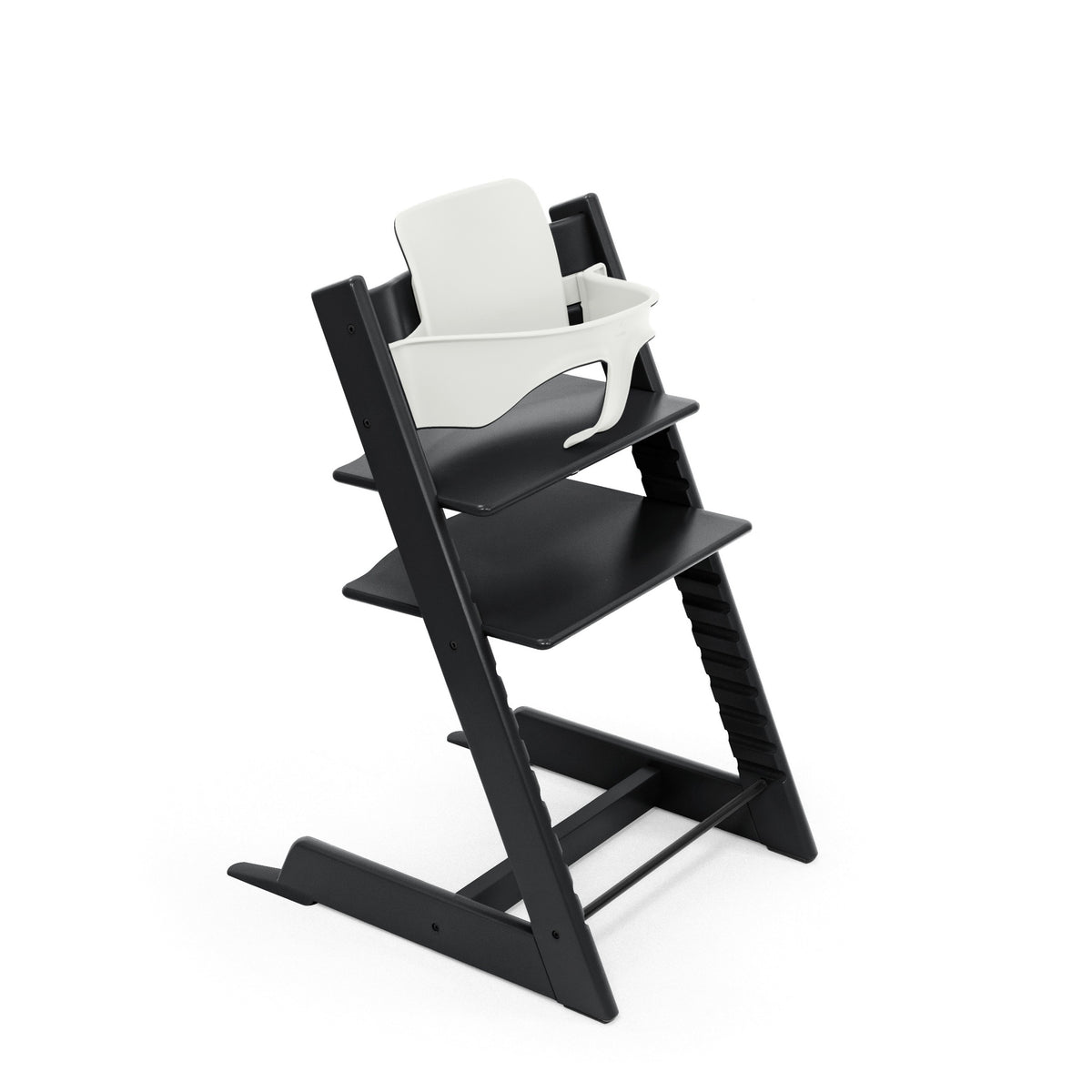 Silla Tripp Trapp mas baby set en color blanco