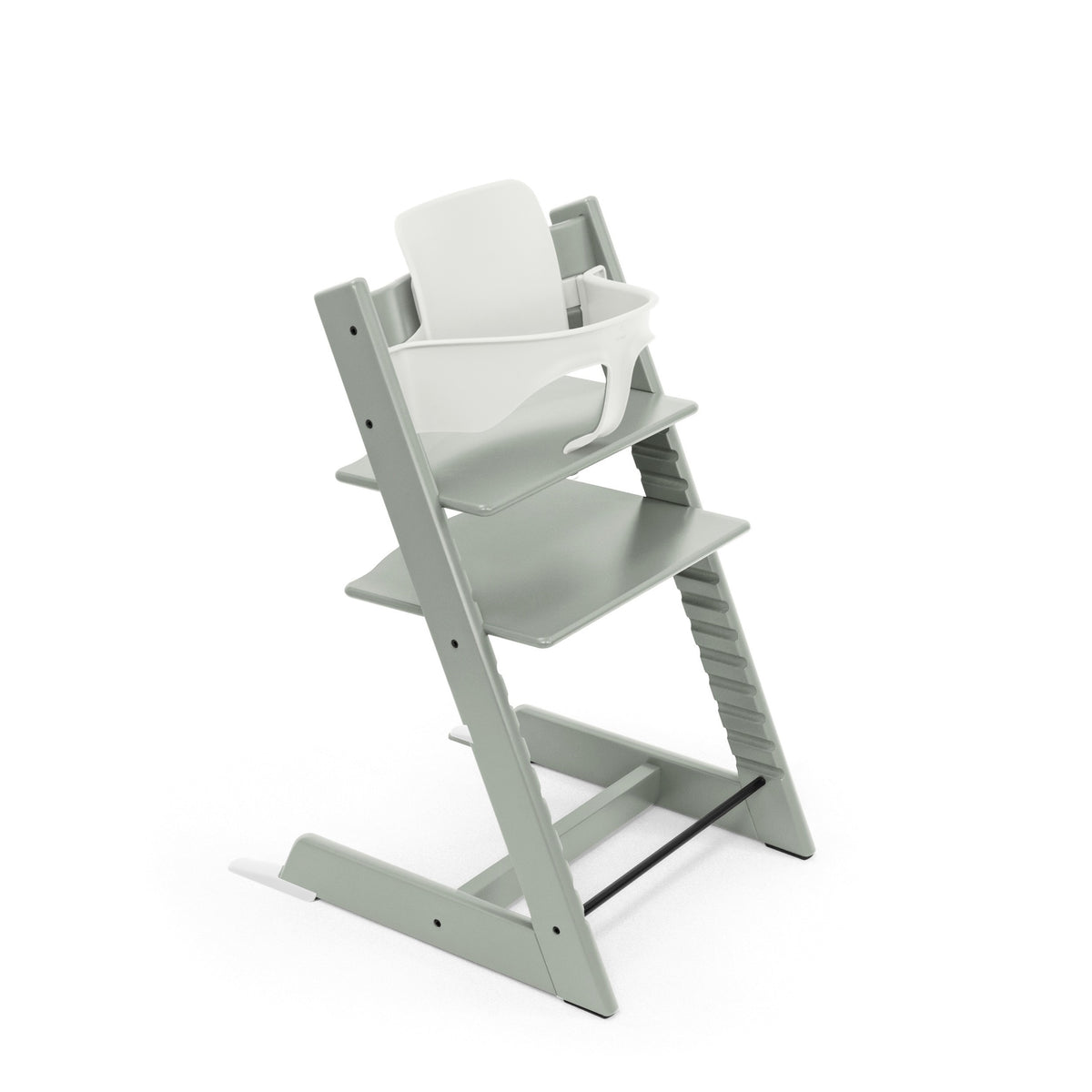 Silla Tripp Trapp mas baby set en color blanco