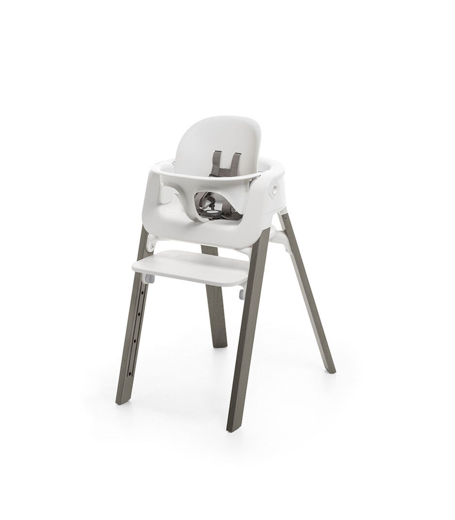 Silla más Baby Set Stokke® Steps™ White-Hazy