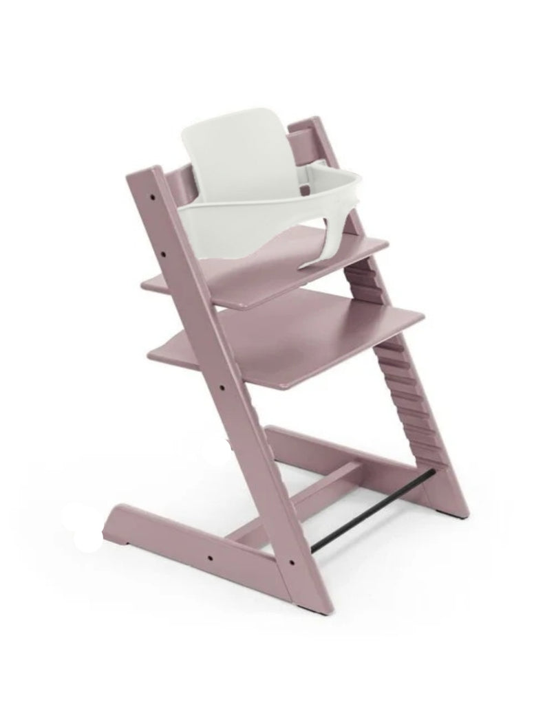 Silla Tripp Trapp mas baby set en color blanco