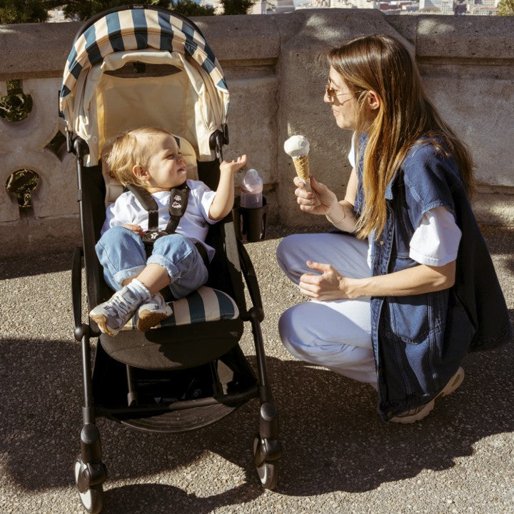Cochecito Stokke® YOYO® Riviera, Negro con 6+ Monaco