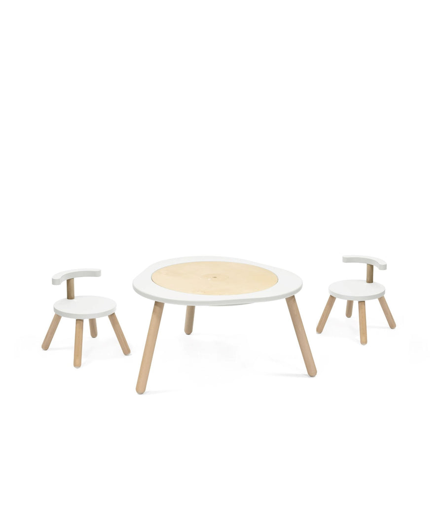 Stokke® MuTable™ Bundle Mesa de Juegos y 2 Sillas - White