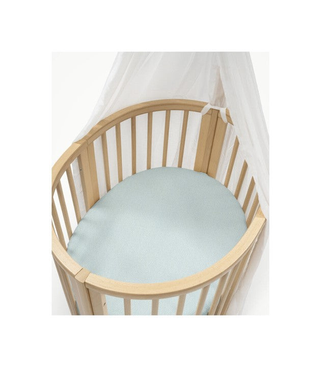 Sábana Bajera Dots Sage para Stokke® Sleepi™ Mini V3