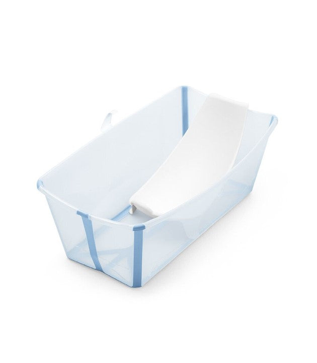 Bañera Stokke® Flexi Bath® con soporte para recién nacido Ocean Blue