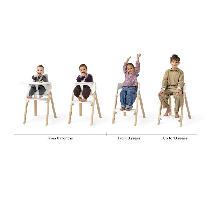 Trona Steps™ Blanca/Natural