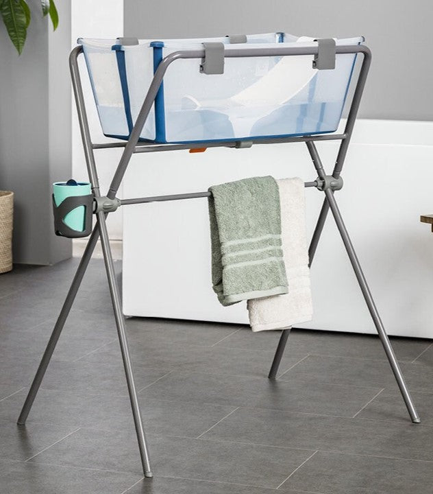 Paquete Stand Stokke® más Flexi Bath® Bundle  Aqua