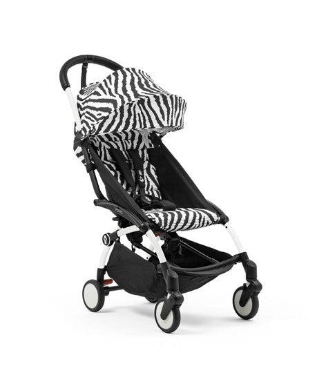 Cochecito Stokke® YOYO® Wild, Blanco con 6+ Cebra