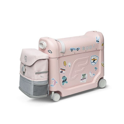 Pack de viaje Jetkids BedBox™ + Mochila Crew BackPack™ Pink-Pink