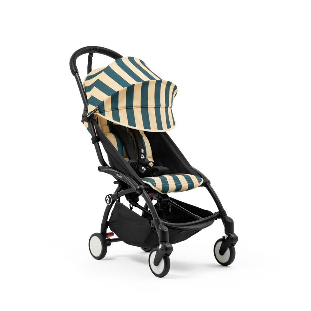 Cochecito Stokke® YOYO® Riviera, Negro con 6+ Monaco