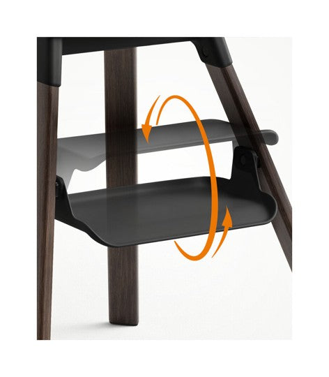 Silla Stokke® Clikk™  Black/Warm Brown
