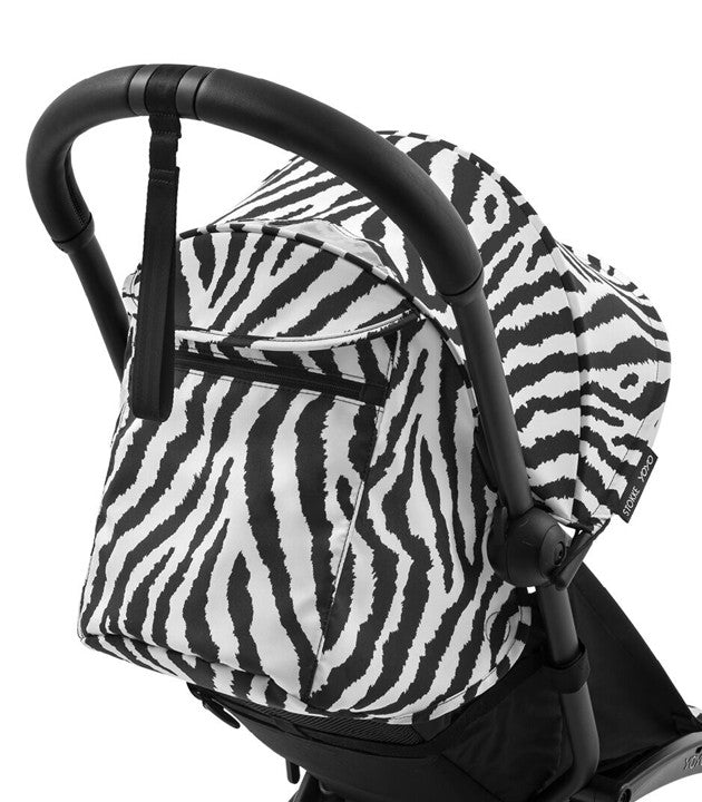 Cochecito Stokke® YOYO® Wild, Negro con 6+ Cebra