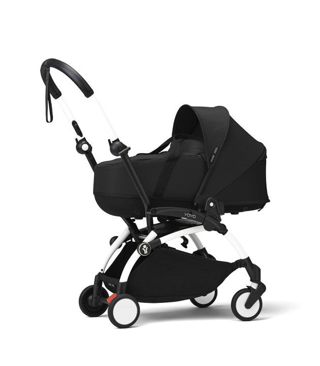 Cochecito Stokke® YOYO³  Blanco con Bassinet-Capazo