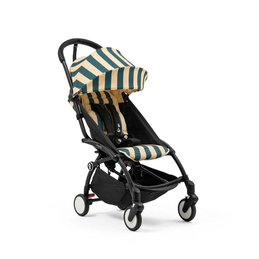 Cochecito Stokke® YOYO® Riviera, Negro con 6+ Monaco