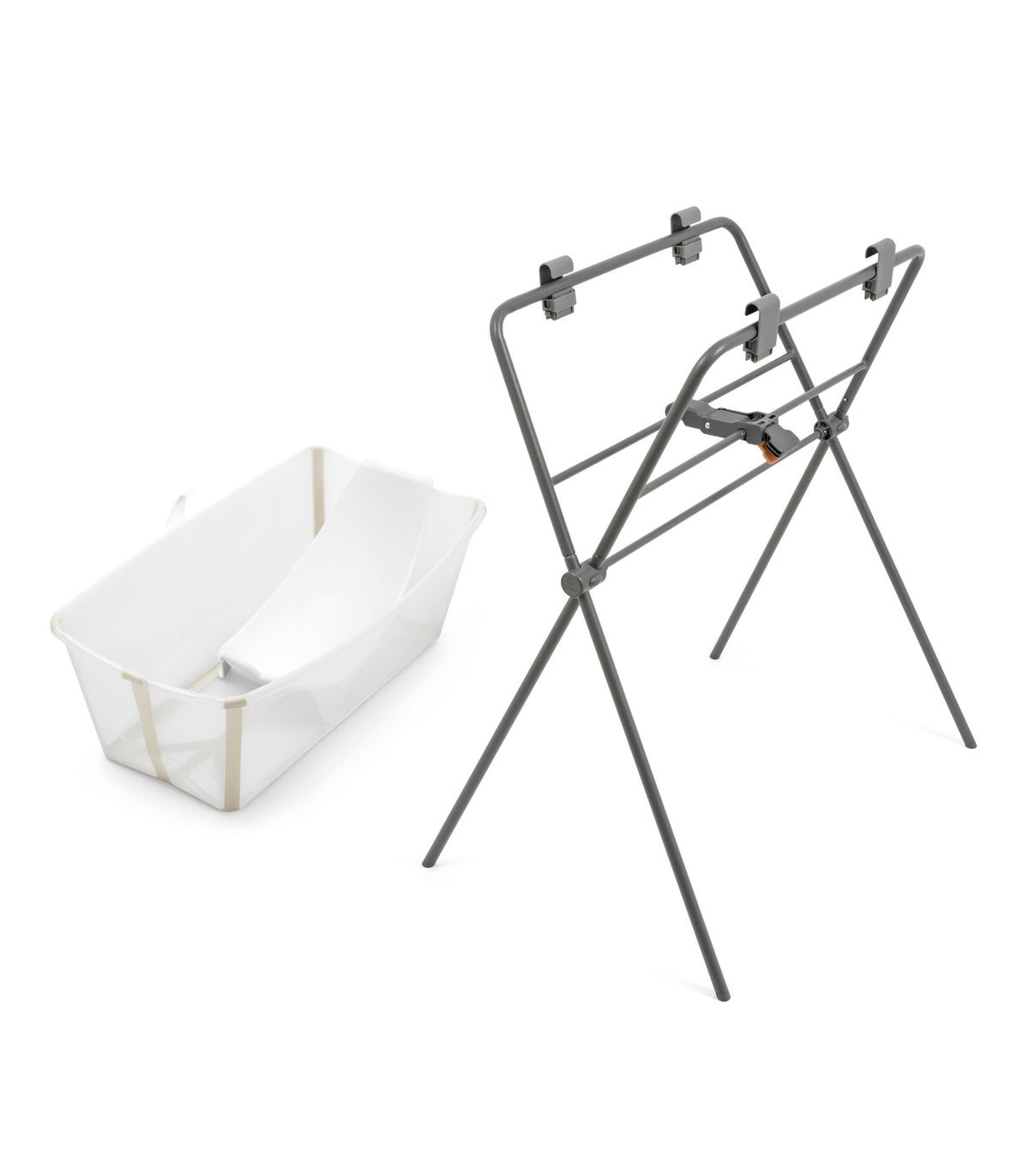 Paquete Stand Stokke® más Flexi Bath® Bundle Sandy Beige
