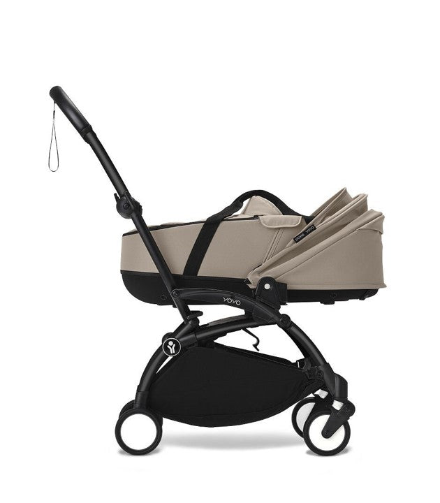 Cochecito Stokke® YOYO³  Negro con Bassinet-Capazo