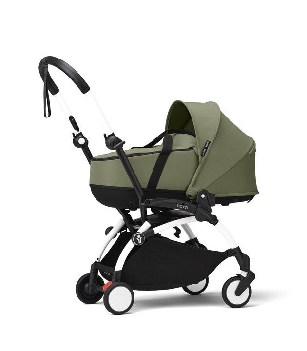Cochecito Stokke® YOYO³  Blanco con Bassinet-Capazo