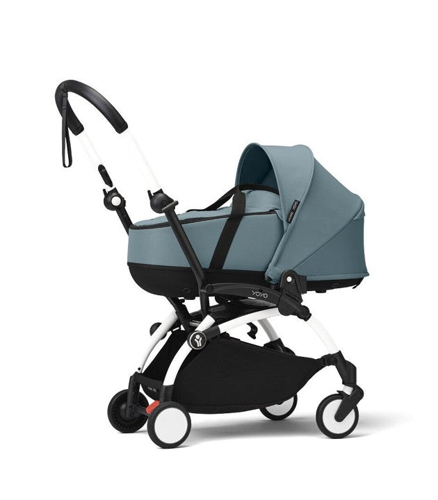 Cochecito Stokke® YOYO³  Blanco con Bassinet-Capazo