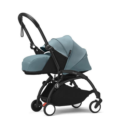 Cochecito Stokke® YOYO³ Negro con pack recién nacido 0+