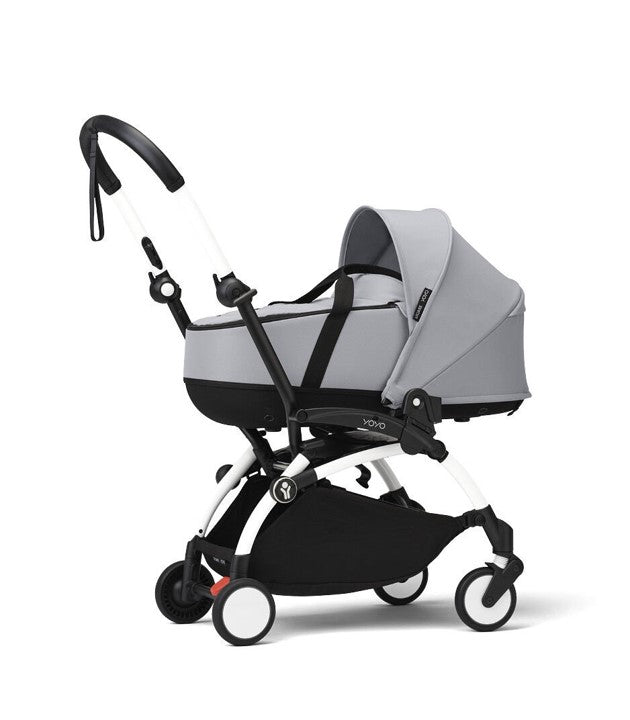 Cochecito Stokke® YOYO³  Blanco con Bassinet-Capazo