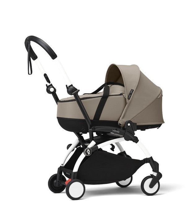 Cochecito Stokke® YOYO³  Blanco con Bassinet-Capazo