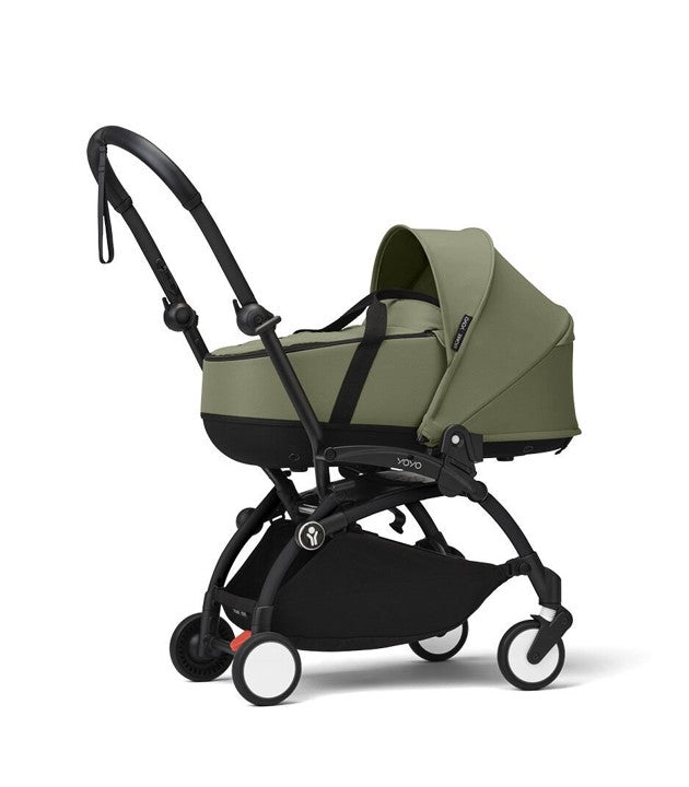 Cochecito Stokke® YOYO³  Negro con Bassinet-Capazo