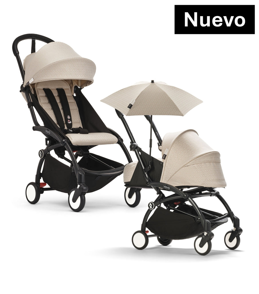 YOYO³xBonpoint: Coche Negro desde el nacimiento mas sombrilla