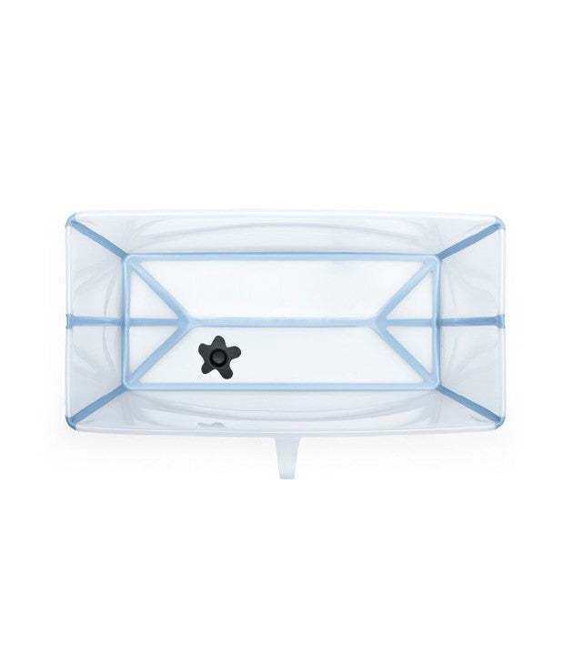 Bañera Stokke® Flexi Bath® XL con soporte para recién nacido Ocean Blue