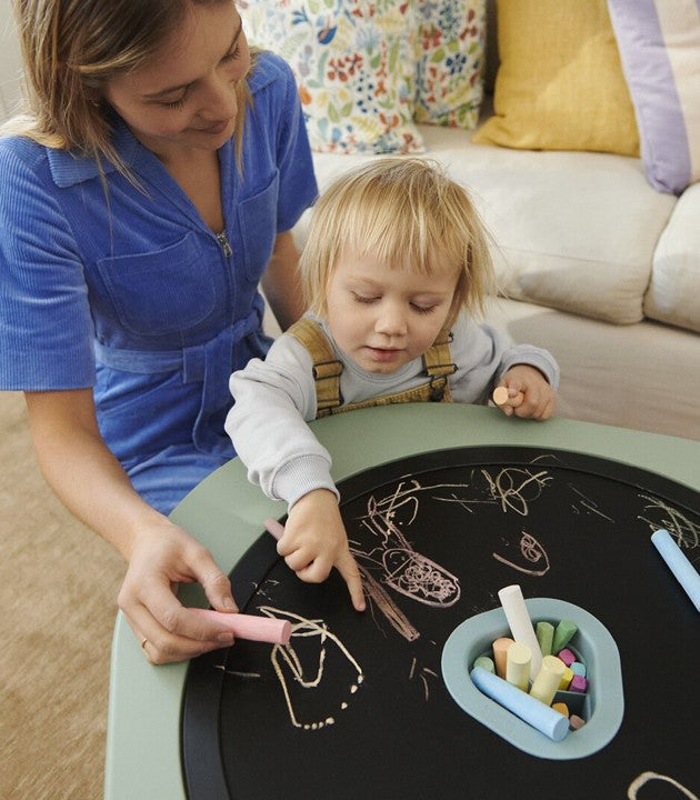 Vaso de almacenamiento Stokke® MuTable™ V2, Azul Pizarra