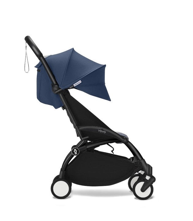 Cochecito Stokke® YOYO³ Negro con 6+ Color Pack Air France