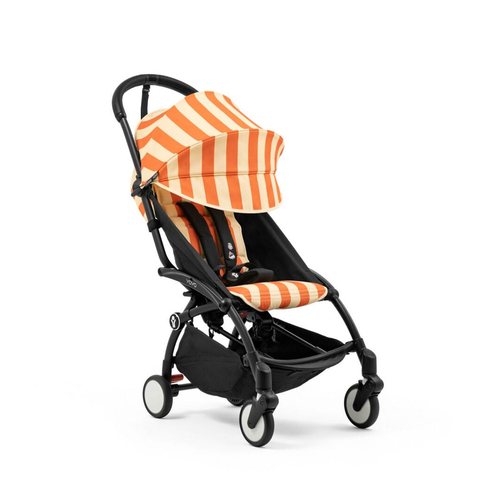 Cochecito Stokke® YOYO® Riviera, Negro con 6+ Capri
