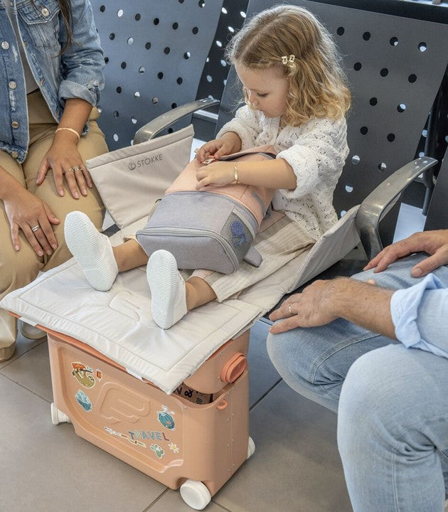 Kit de viaje Stokke® JetKids™, Coral Pink