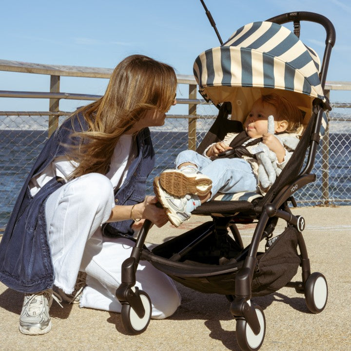 Cochecito Stokke® YOYO® Riviera, Negro con 6+ Monaco