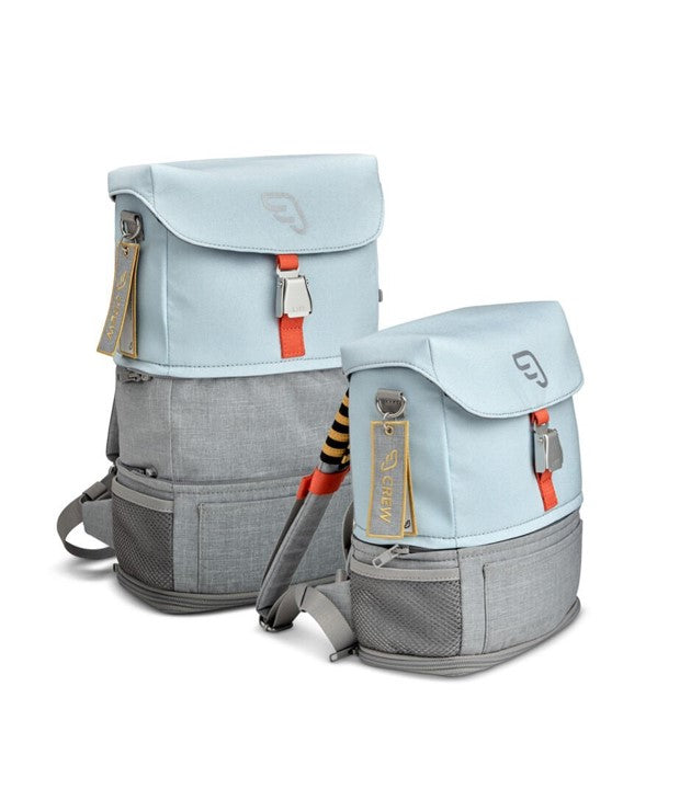 Pack de viaje Jetkids BedBox™ + Mochila Crew BackPack™ Blue-Blue