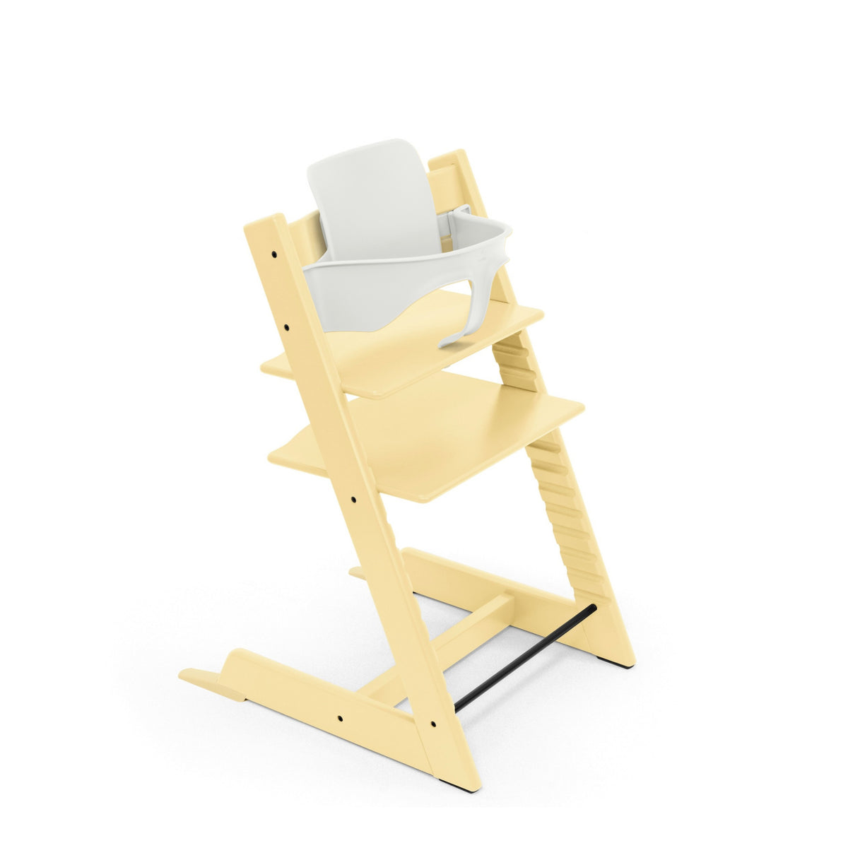 Silla Tripp Trapp mas baby set en color blanco