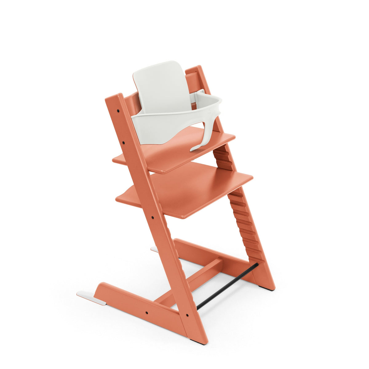 Silla Tripp Trapp mas baby set en color blanco
