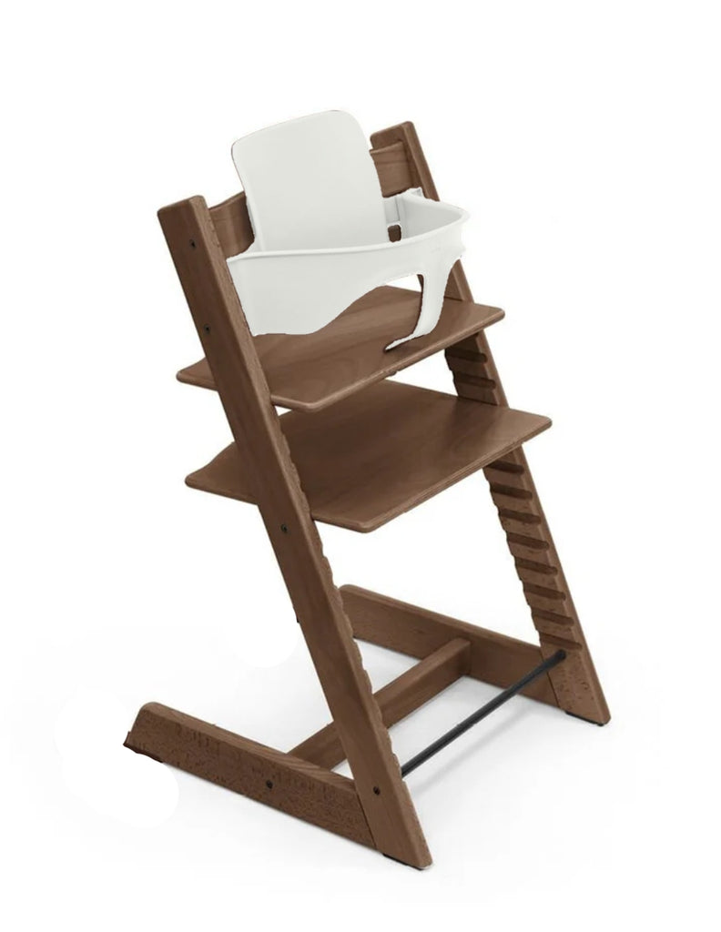 Silla Tripp Trapp mas baby set en color blanco
