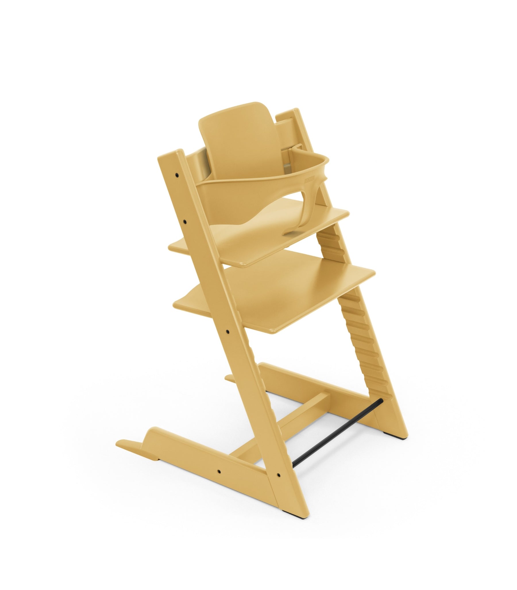 Protectores Antivuelco Para Silla Alta Stokke Tripp Trapp - Set De 2 Deslizadores Extendidos En Color Madera