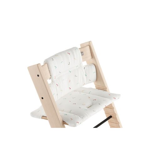  UKJE Cojín compatible con Stokke Tripp Trapp - Cojín de asiento  suave para bebés, bebés y niños pequeños, accesorios para sillas altas,  inserto de tela de algodón, fácil de instalar, hecho